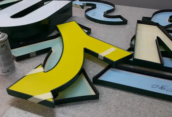 3D Aluminium Channel Letters