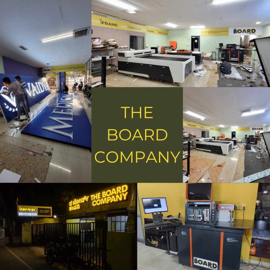 Home 8 LED sign board manufacturers in Bangalore